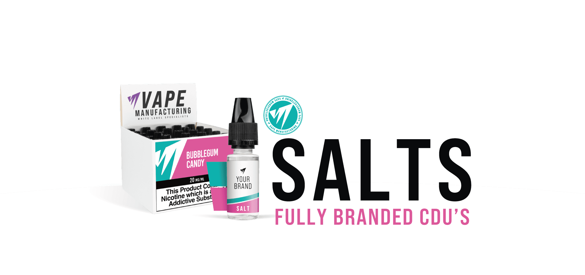 white label nic salt 10ml cdus